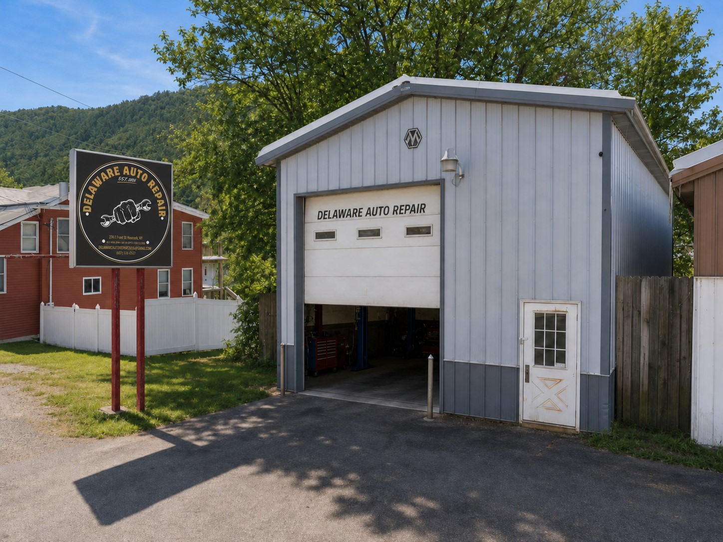 Delaware Auto Repair shop at 274 East Front Street in Hancock, New York